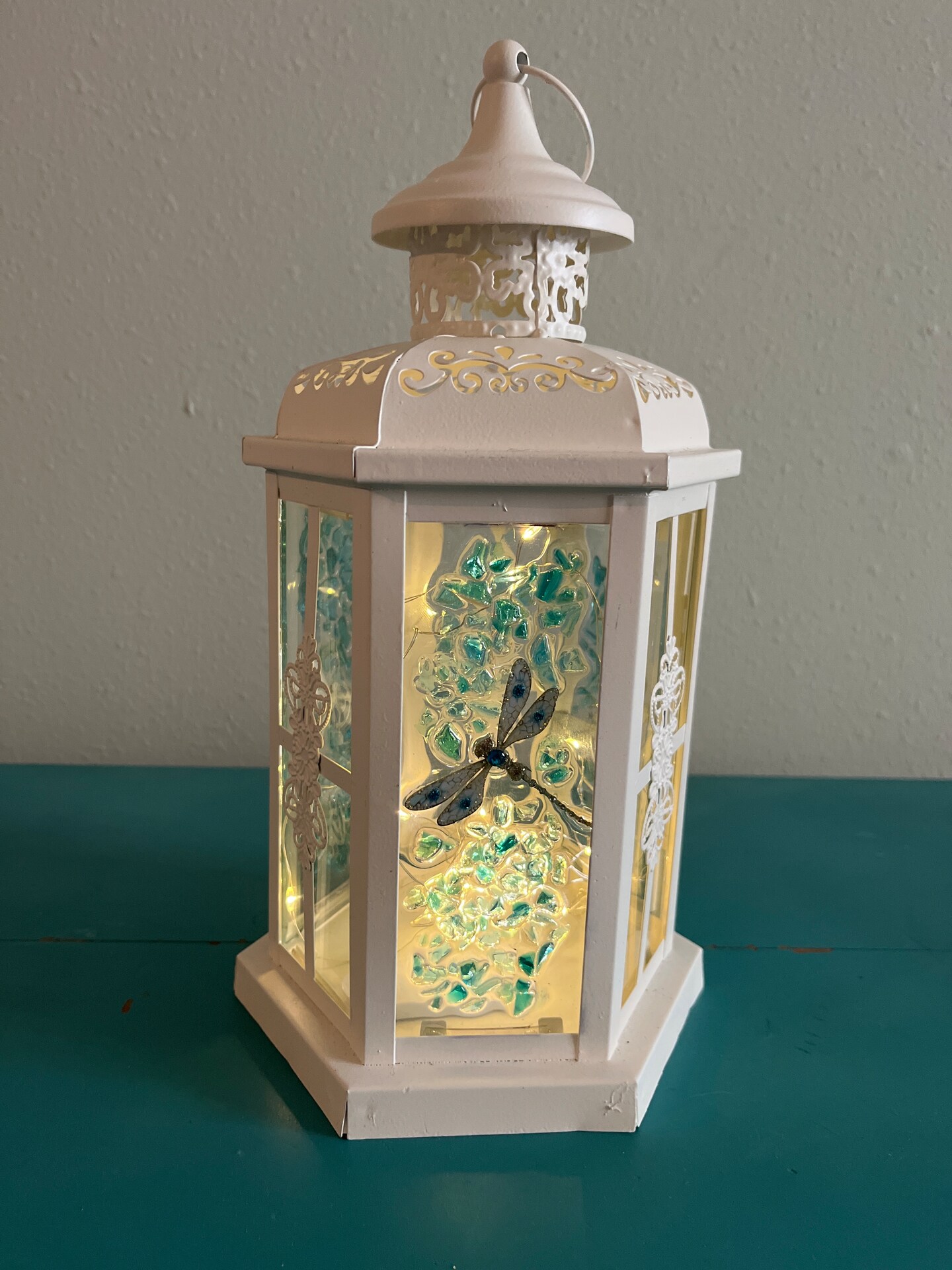Dragonfly Lantern, Lantern with Dragonflies, Dragonfly decor, Dragonfly  Light | MakerPlace by Michaels, image size:810x1080