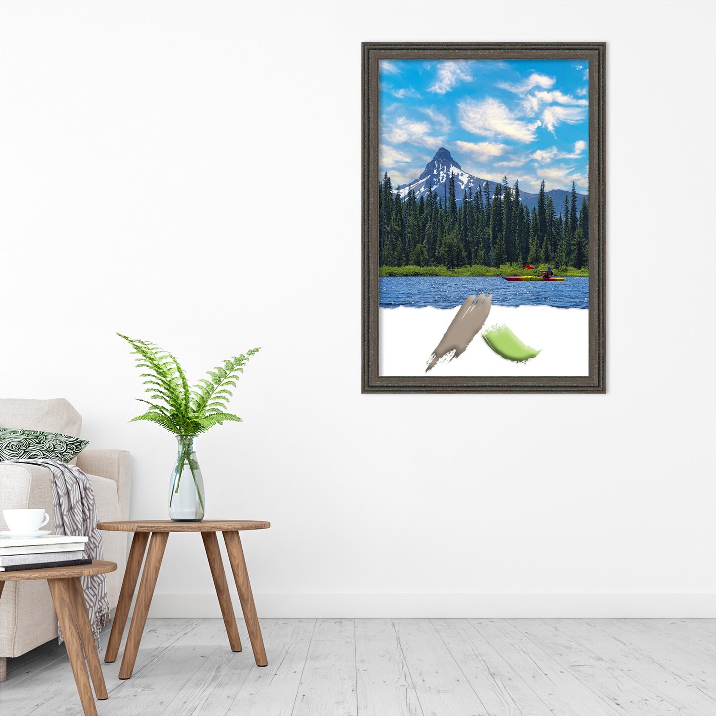 Upcycled Wood Picture Frame