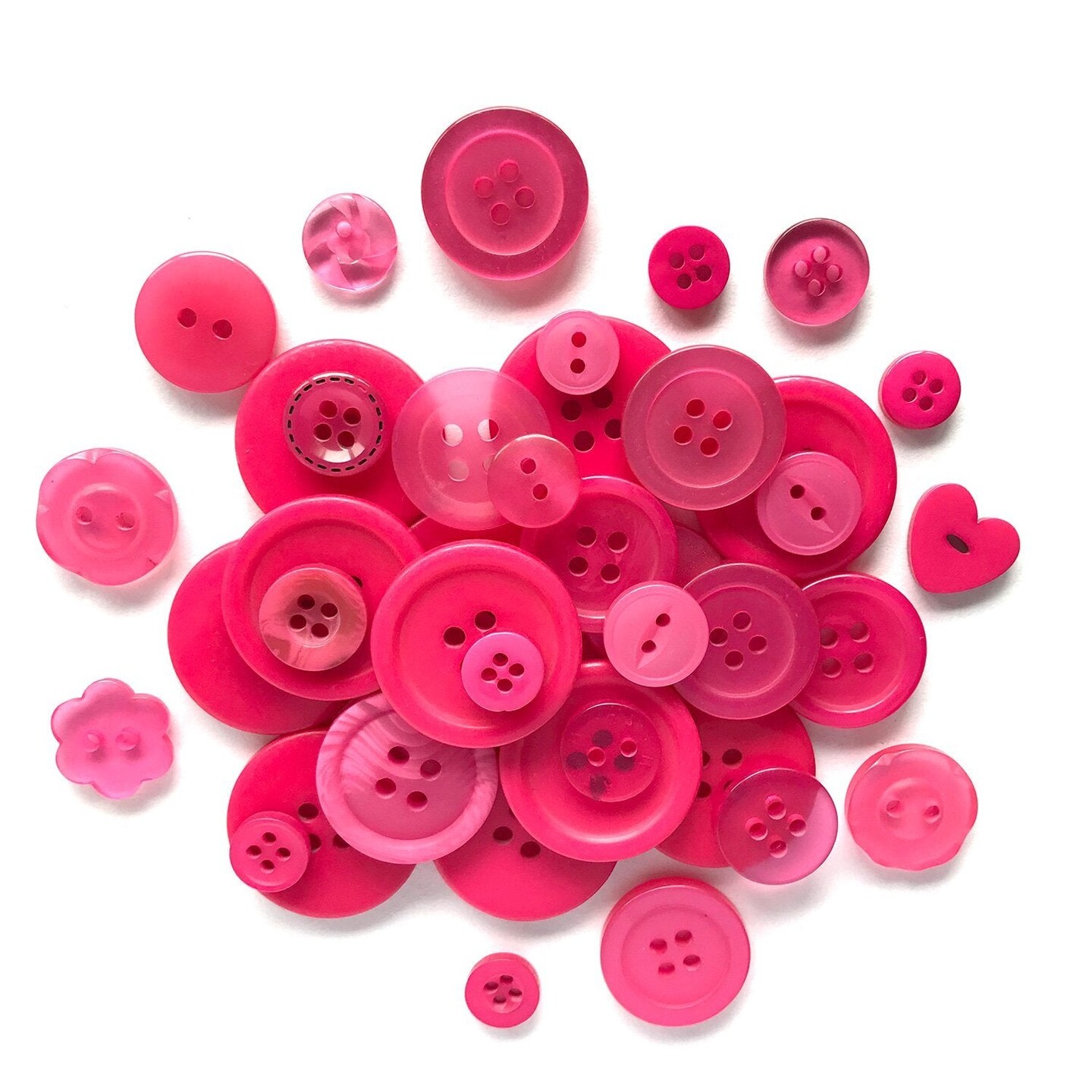 Buttons Galore Button Bonanza Bulk Buttons for Sewing & Crafts, Assorted  Colors - .50 LBS.