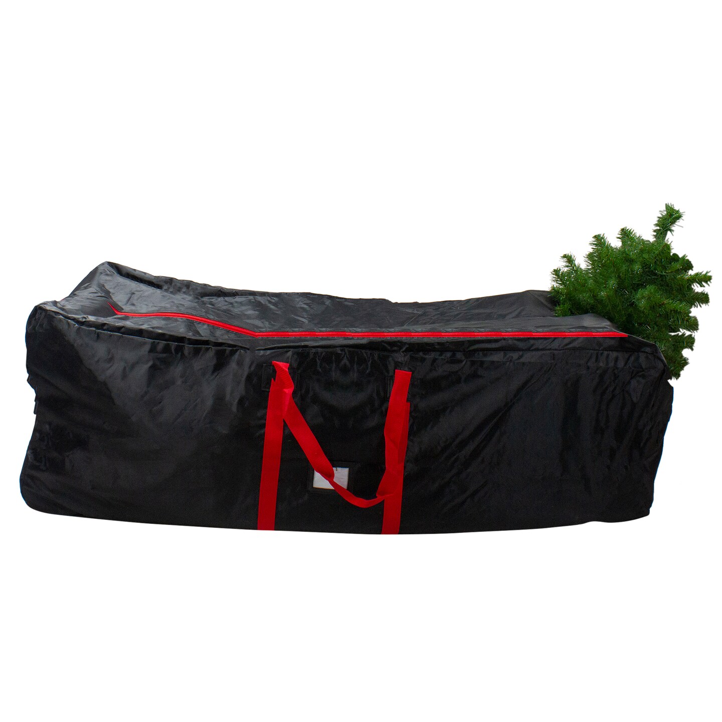 Dyno 58" Black Rolling Artificial Christmas Tree Storage Chest for 9ft Trees
