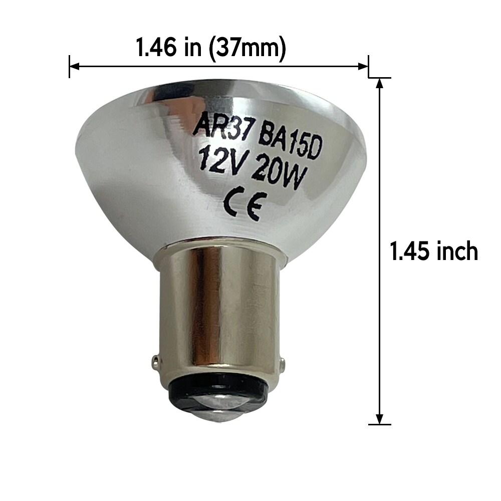 GBF 6435 20W 12V R37 Elevator Halogen Replacement Light Bulb