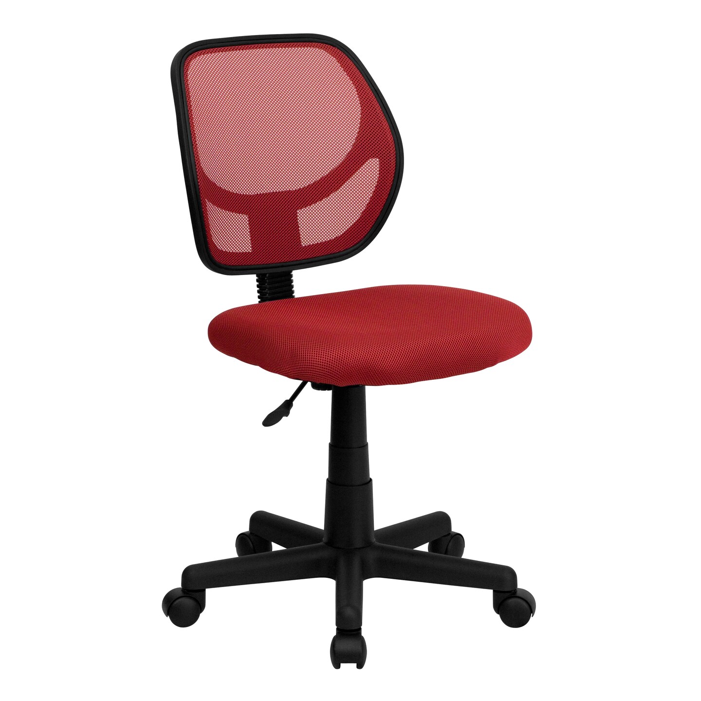 Emma and Oliver Mid-Back Mesh Swivel Task Office Chair with Curved Square Back