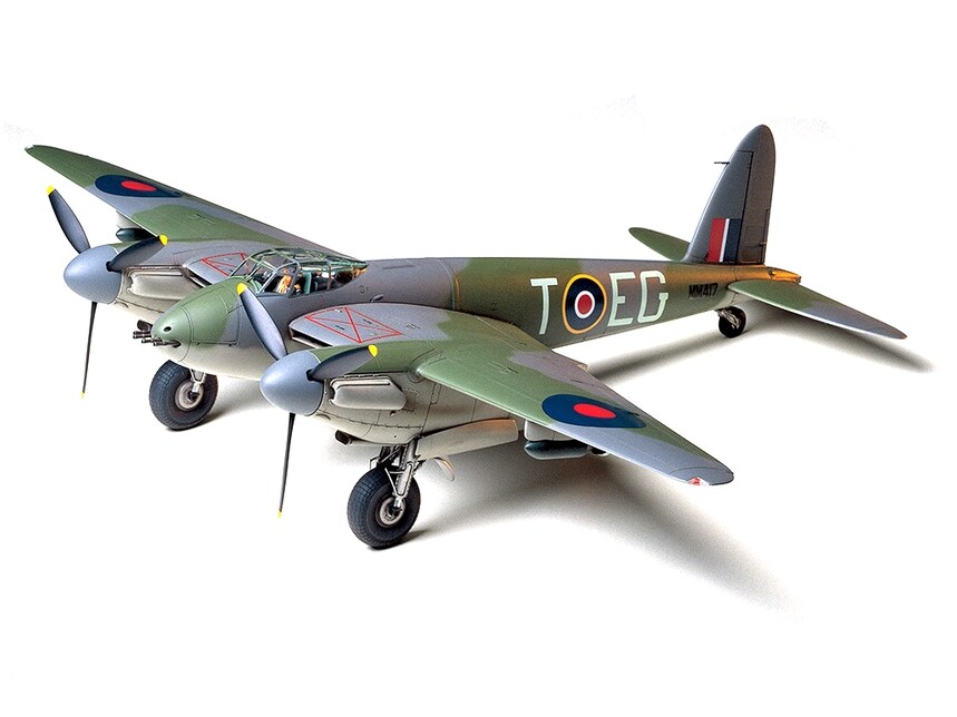 Tamiya  1/48 TAM61062 - 1/48 Tamiya Mosquito FB MK VI/NF MK II Aircraft Plastic Model