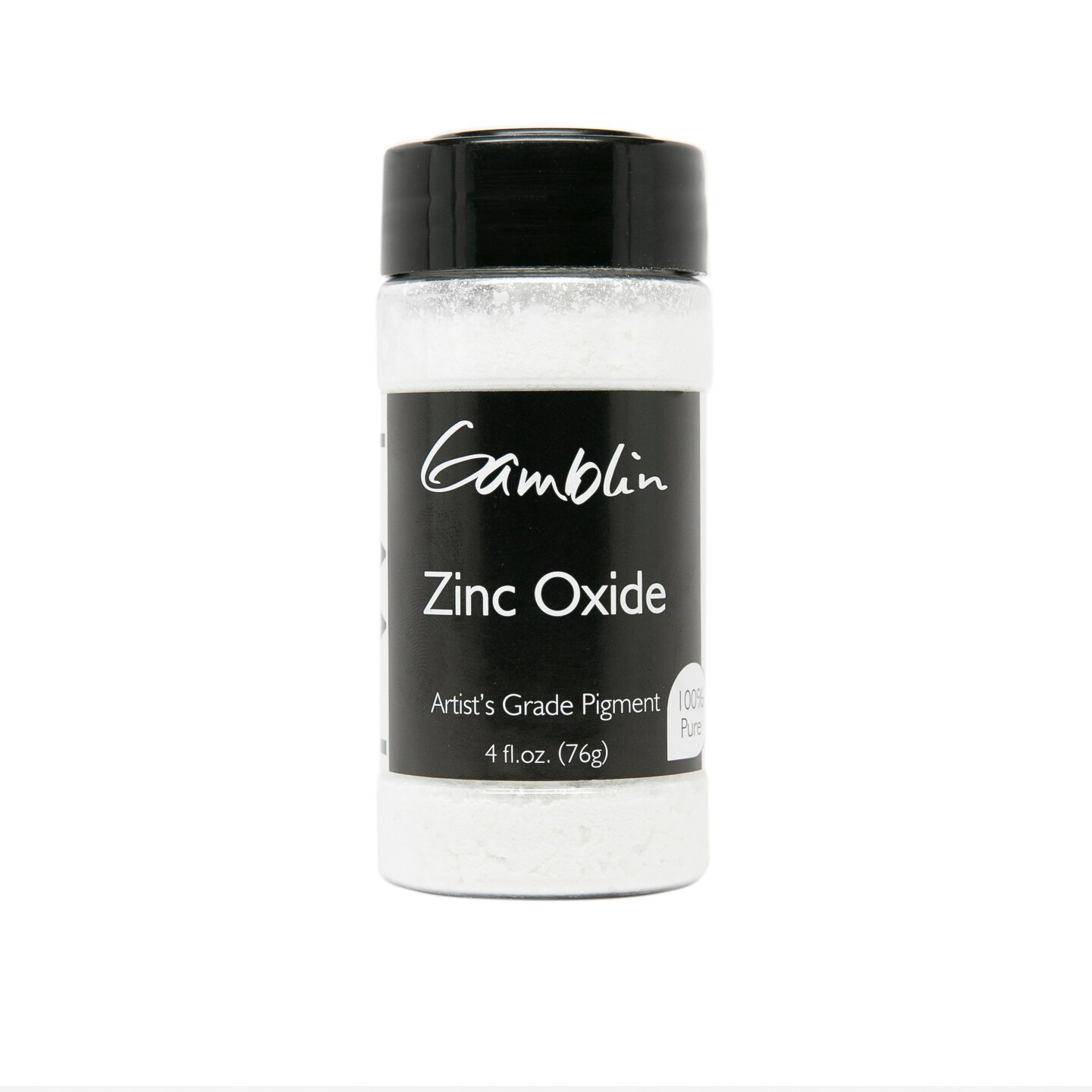 Gamblin Artist&#x27;s Color Dry Pigment, 4 oz., Zinc Oxide