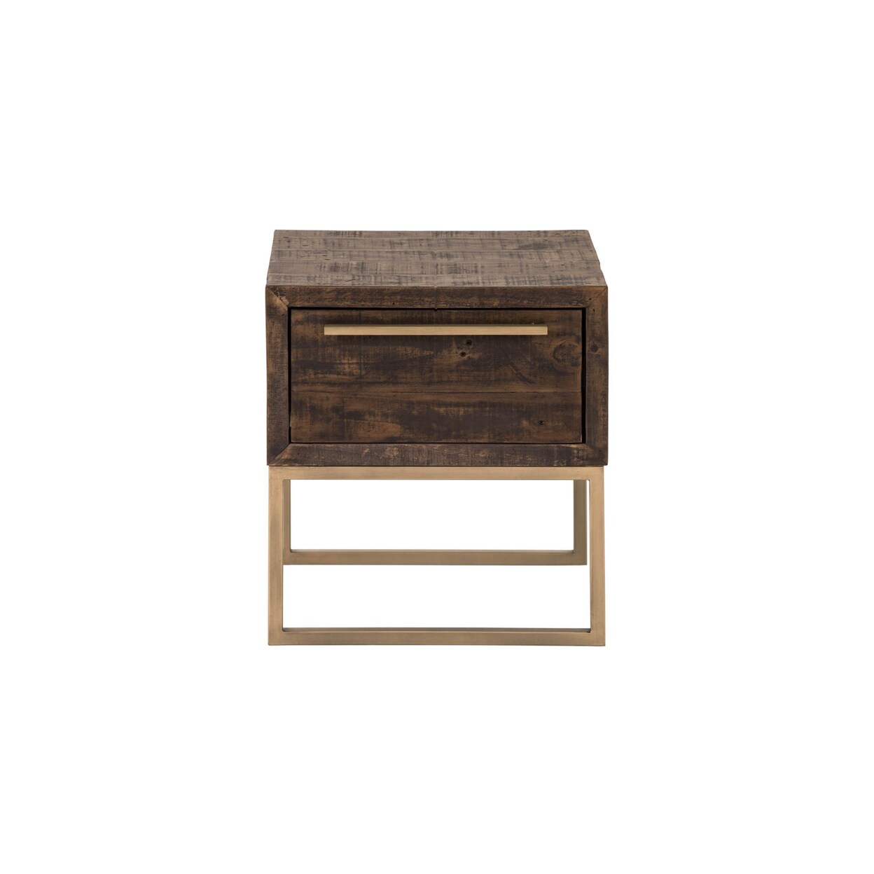 Alpine Furniture Home Furniture Monterey Lamp Table - Smokey Taupe