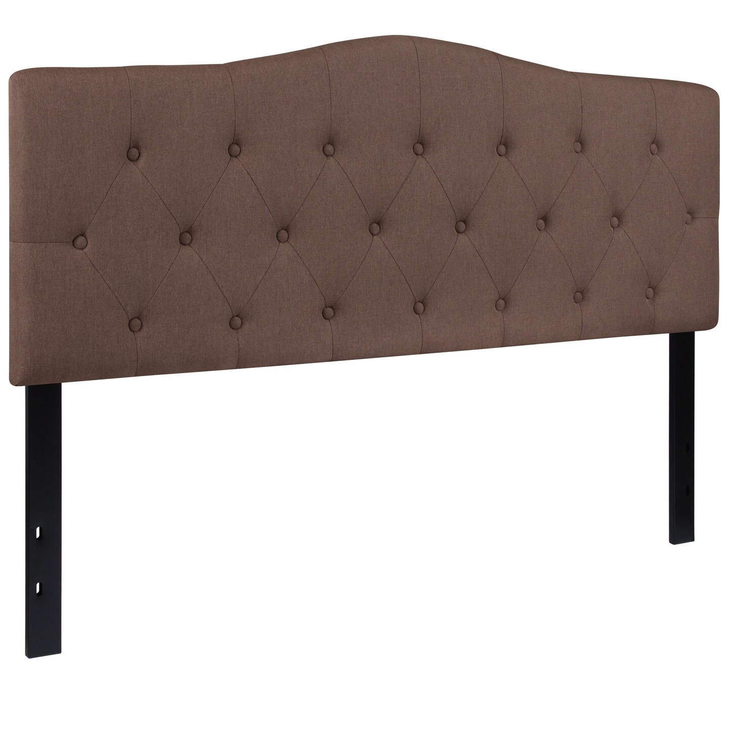 Emma And Oliver Arched Button Tufted Upholstered Headboard | Michaels