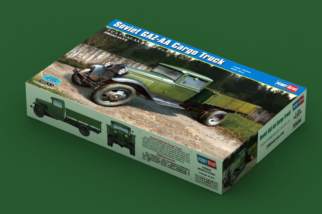 HobbyBoss  1/35 SOVIET GAZ-AA CARGO TRUCK Plastic Model