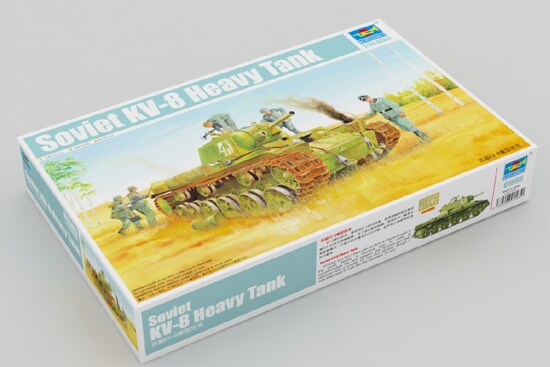 Trumpeter  1/35 KV-8 HEAVY TANK 1/35 Plastic Model
