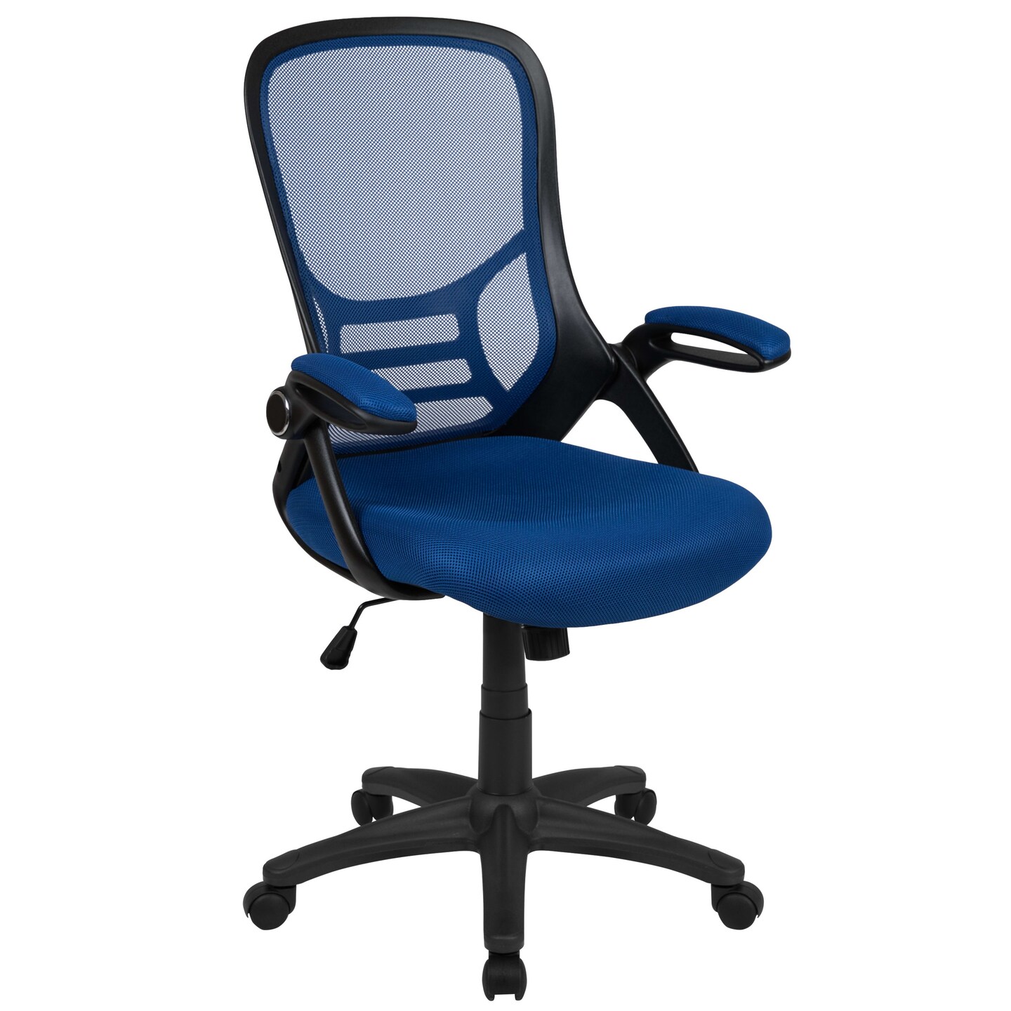 Emma and Oliver High Back Mesh Ergonomic Office Chair with Flip-up Arms