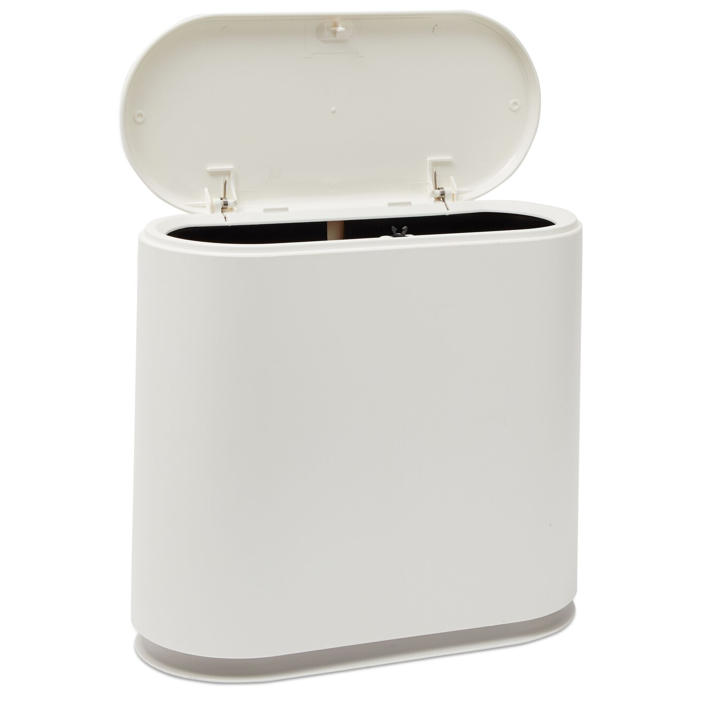 2.6 Gallon Small Bathroom Trash Can with Lid, Narrow for Kitchen