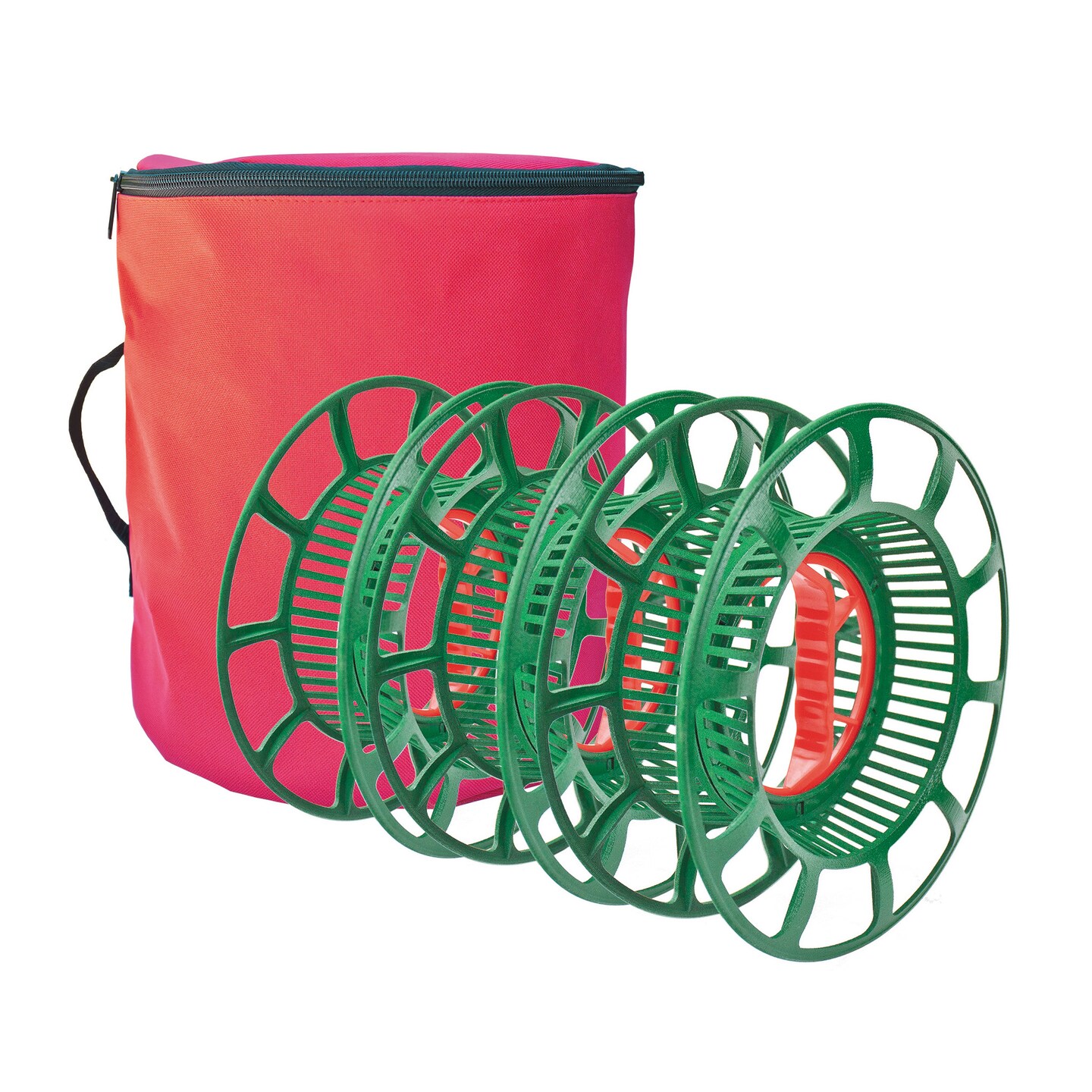 Simple Living Christmas Light Storage Bag with 3 Lights Reels