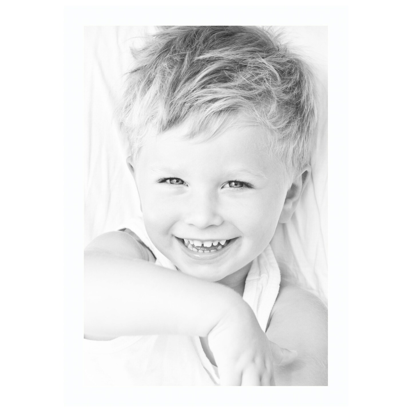 Custom Super White Mat, Available in Image Sizes 4x4" to 20x32", Outside Size is 4" Larger Than Image Size