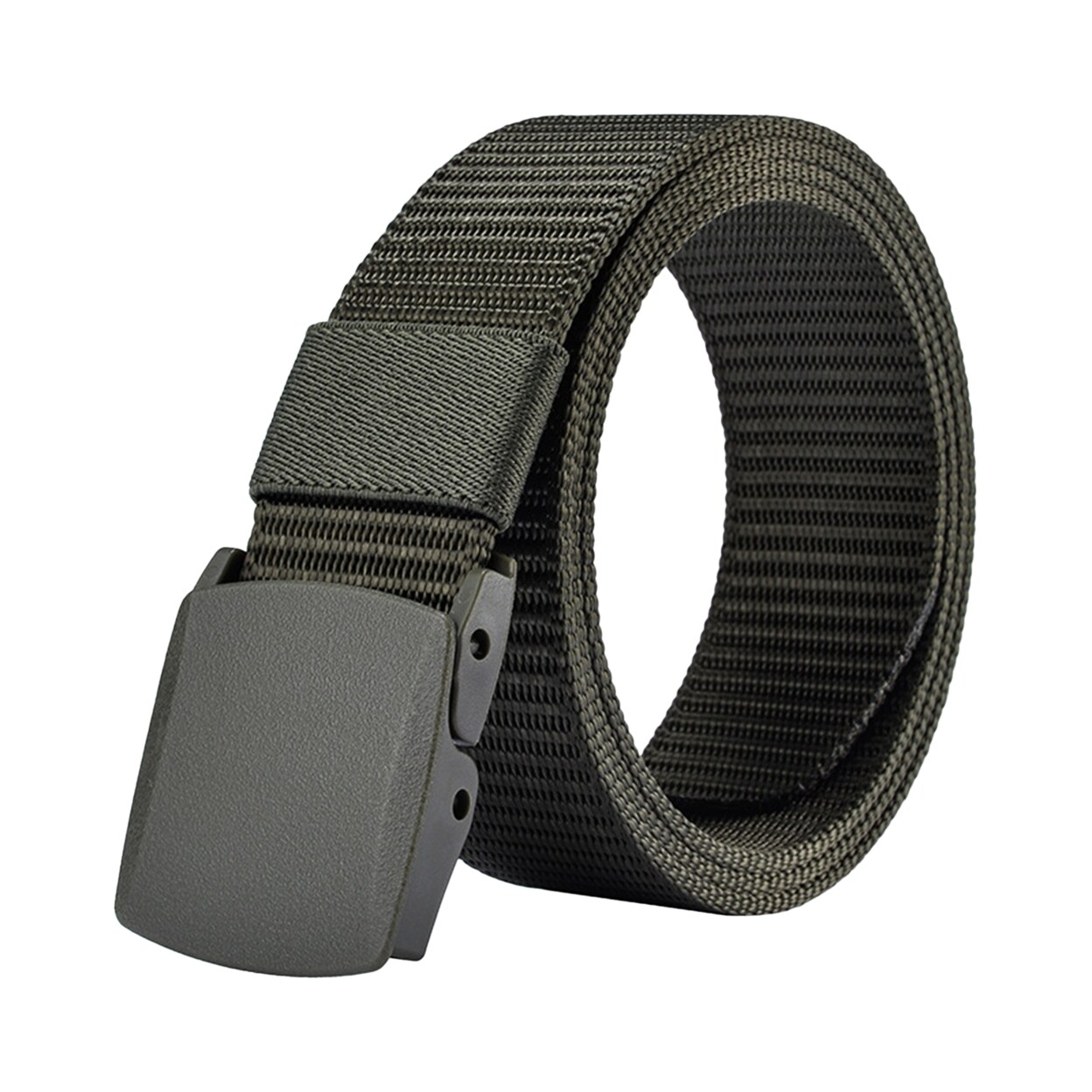 UNbrand Belt Adjustable Exquisite Buckle Men Lightweight All Match Waist Belt for Daily Wear