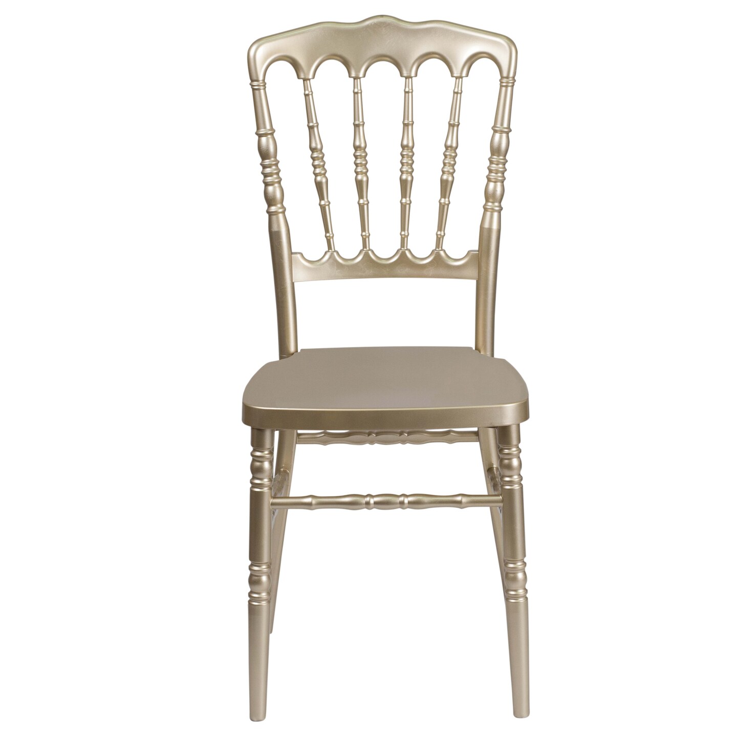 Emma and Oliver Wedding &#x26; Event Resin Stacking Napoleon Dining Chair
