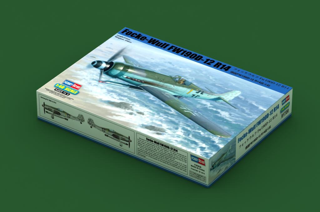 HobbyBoss  1/48 FOCKE-WULF FW190D-12R14 Plastic Model