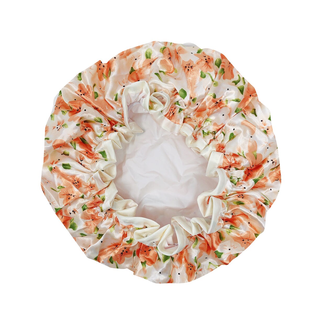 Wrapables Reusable Women&#x27;s Waterproof Shower Caps for Long Hair