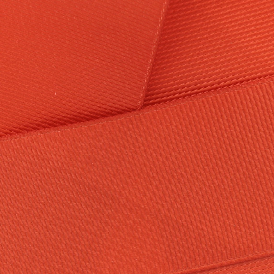 3&#x22; Grosgrain Ribbon Solid 765 Burnt Orange 25yd