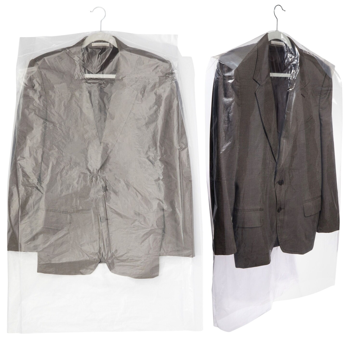 at Home 50-Pack Grey Velvet Suit Hangers
