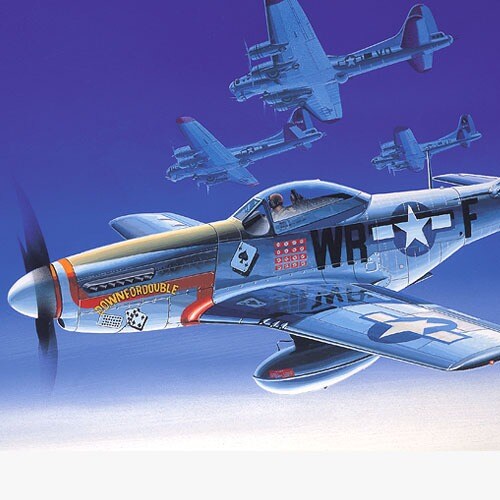 Academy 1/72 The Fighter of World War II P-51D Plastic Model | Michaels