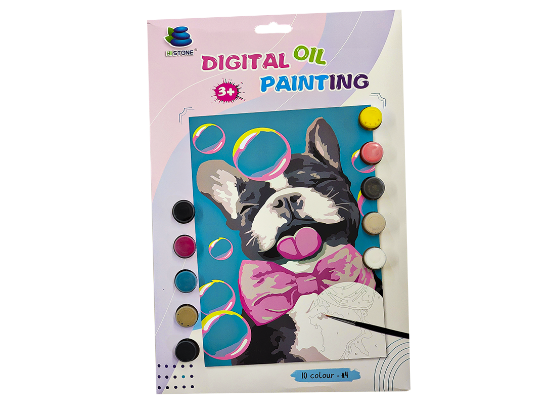Dog Paint by Numbers Kit F07M1-6-Dog