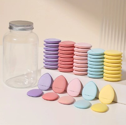 50pcs Makeup Puff Sponges