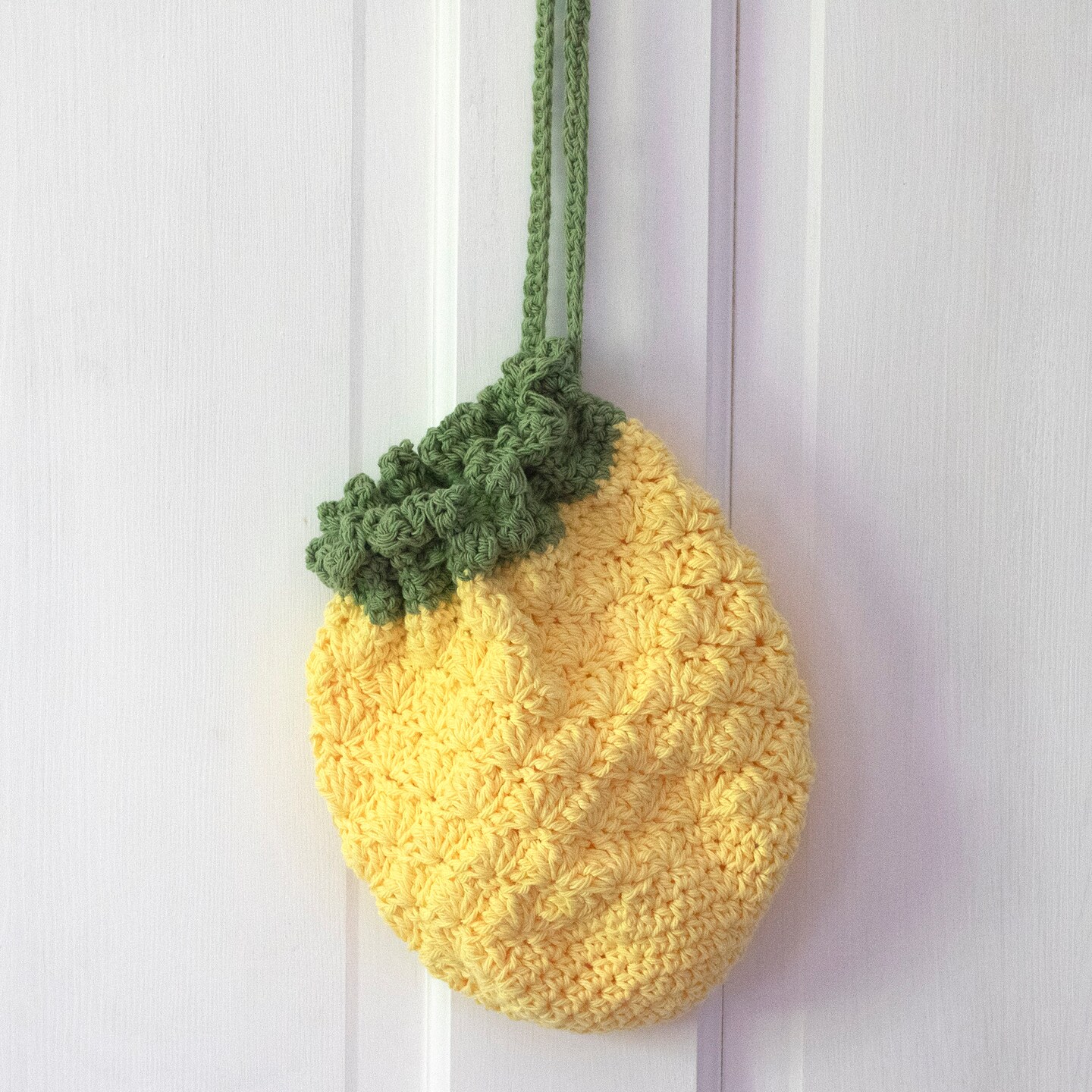 Cotton Pineapple Purse, Hand Crocheted product 4