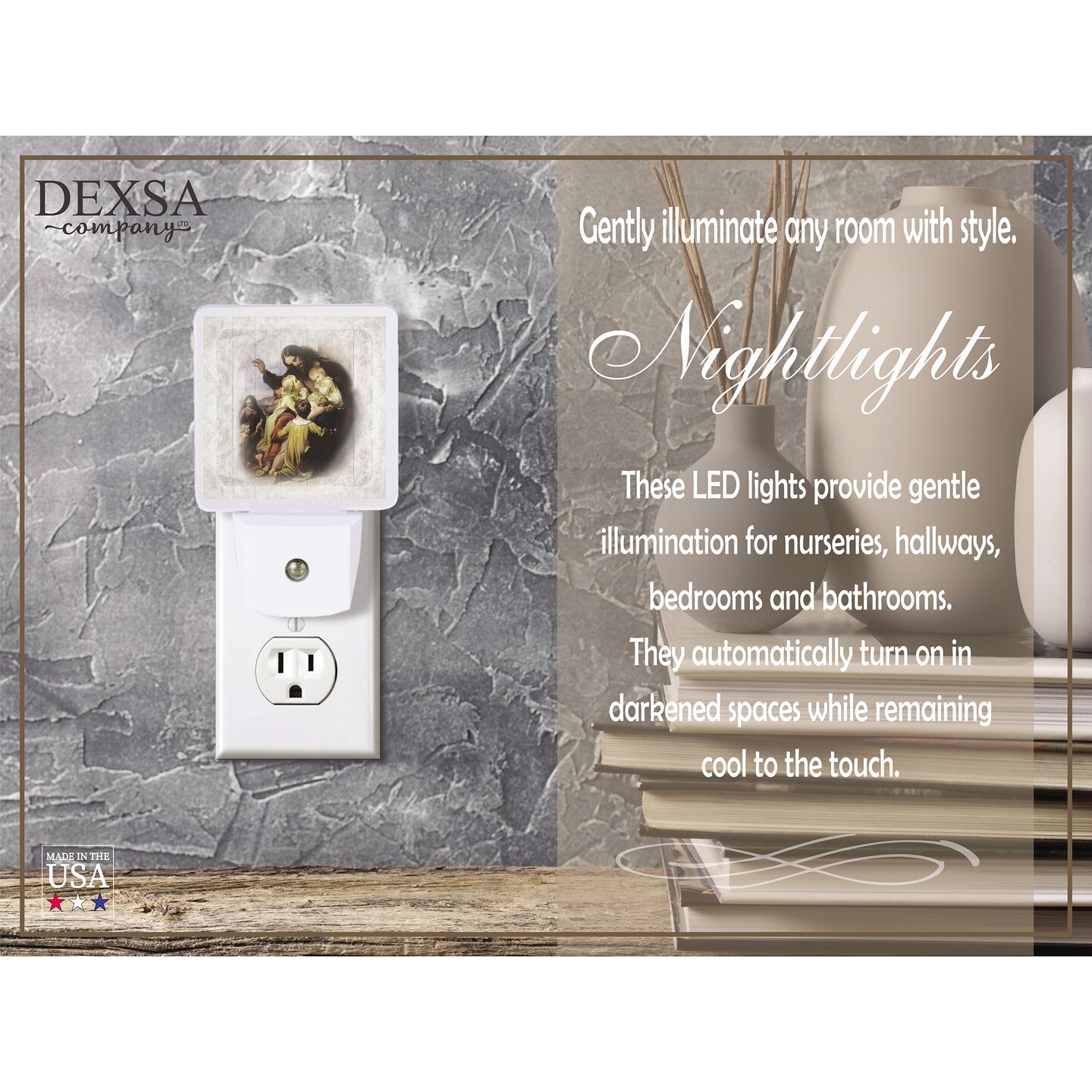 Let The Children Come Unto Me Let Your Light Shine Nightlight