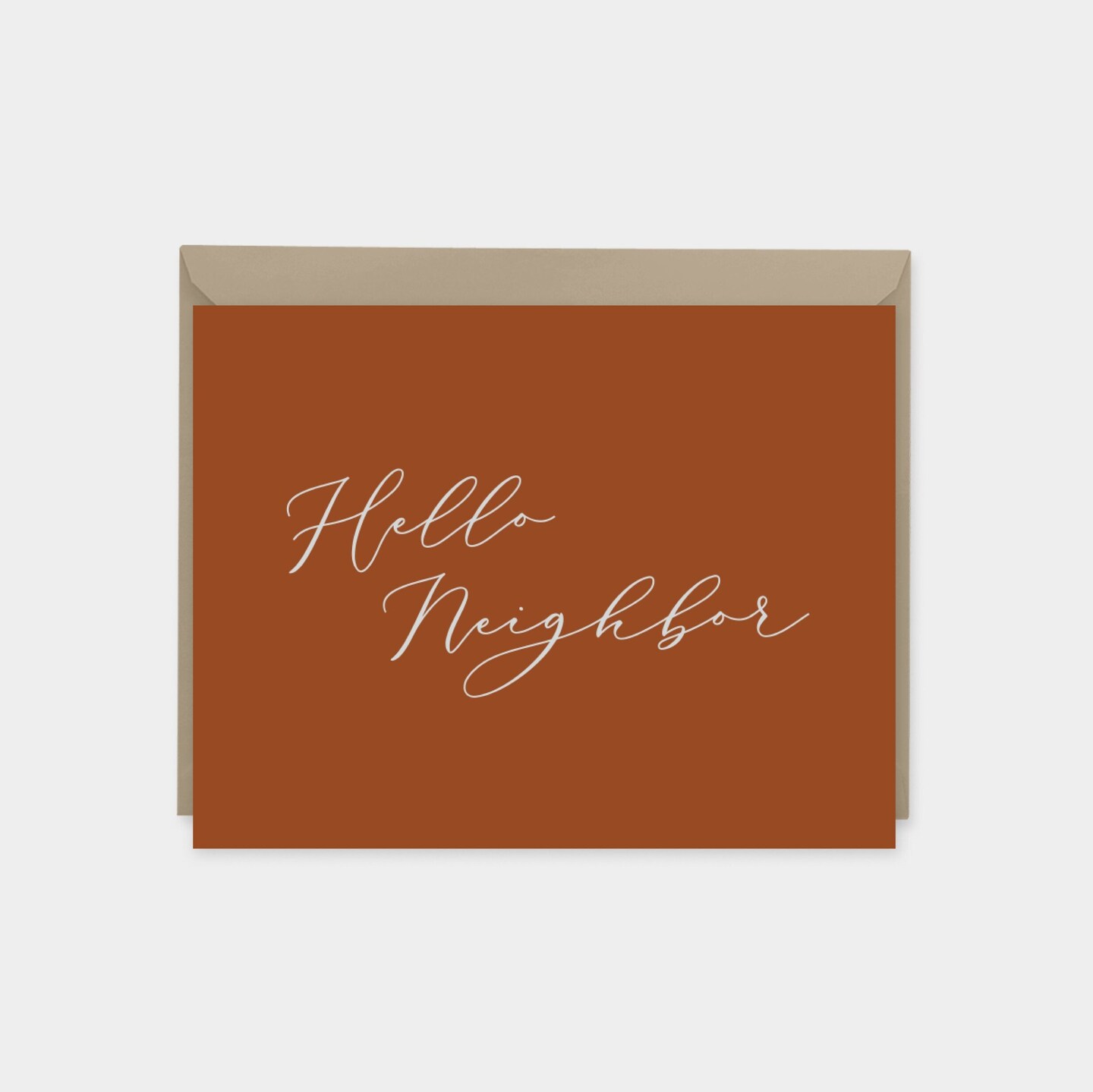 Hello Neighbor Cards,  Sympathy Card,