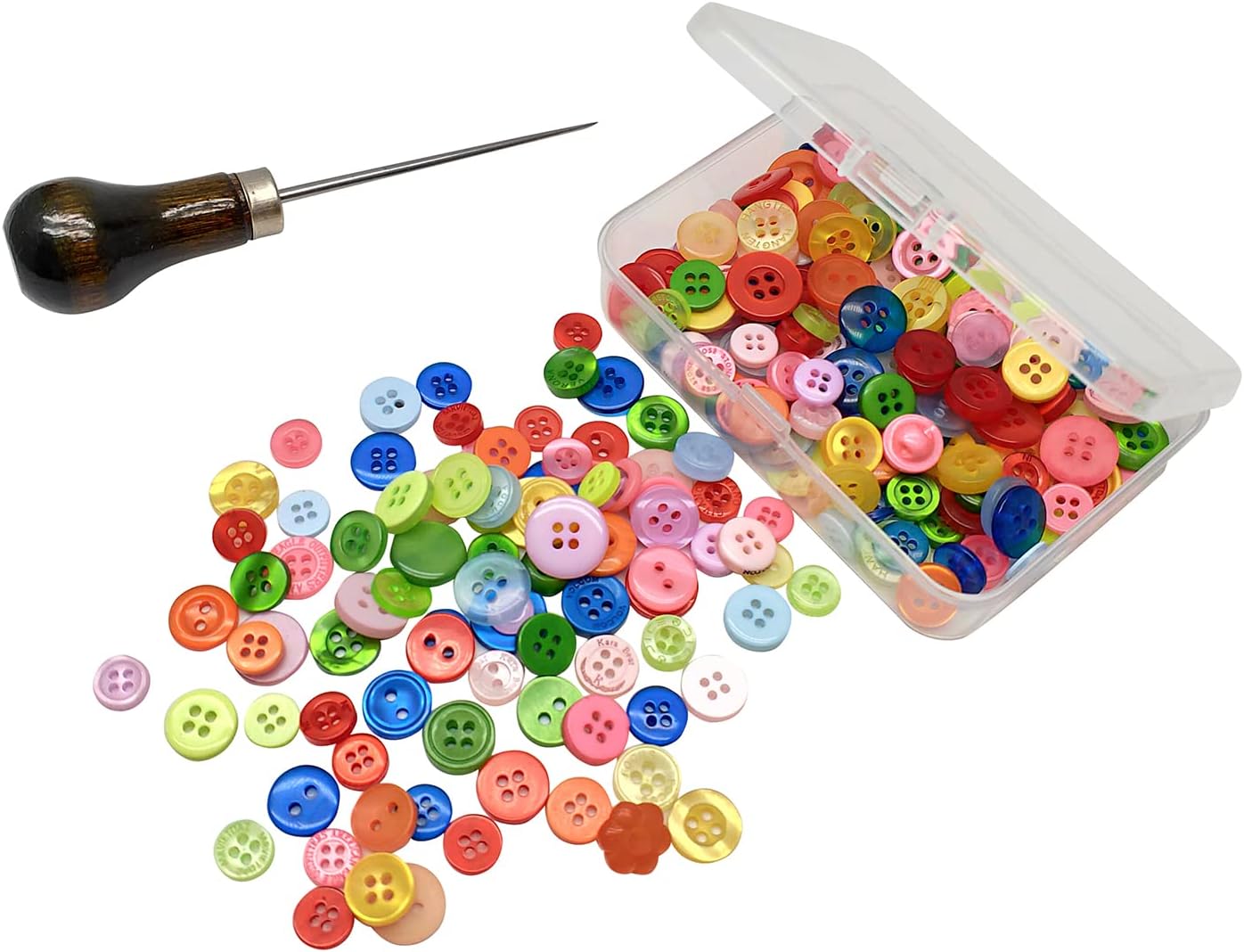 12 Pcs Mini Plastic Storage Containers Box with Lid, 4.5x3.4 Inches Clear Rectangle Box for Collecting Small Items, Beads, Game Pieces, Business Cards, Crafts Accessories