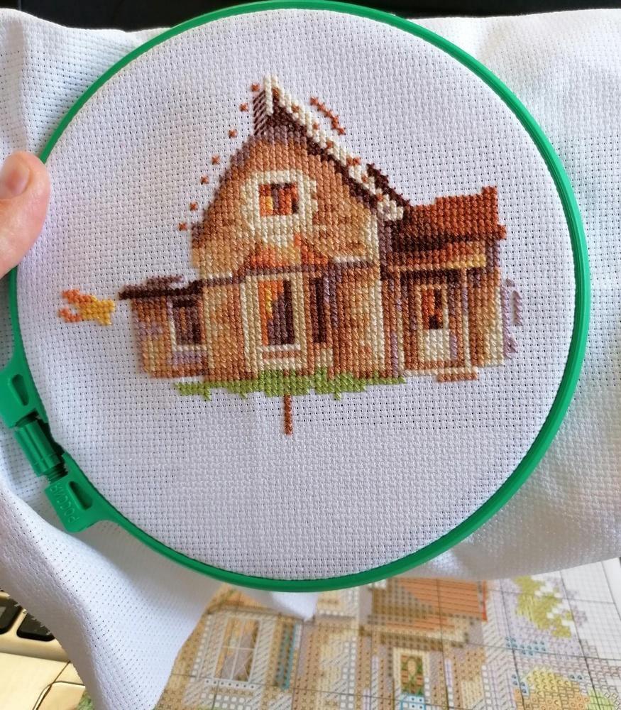 September house 3-21 Counted Cross-Stitch Kit