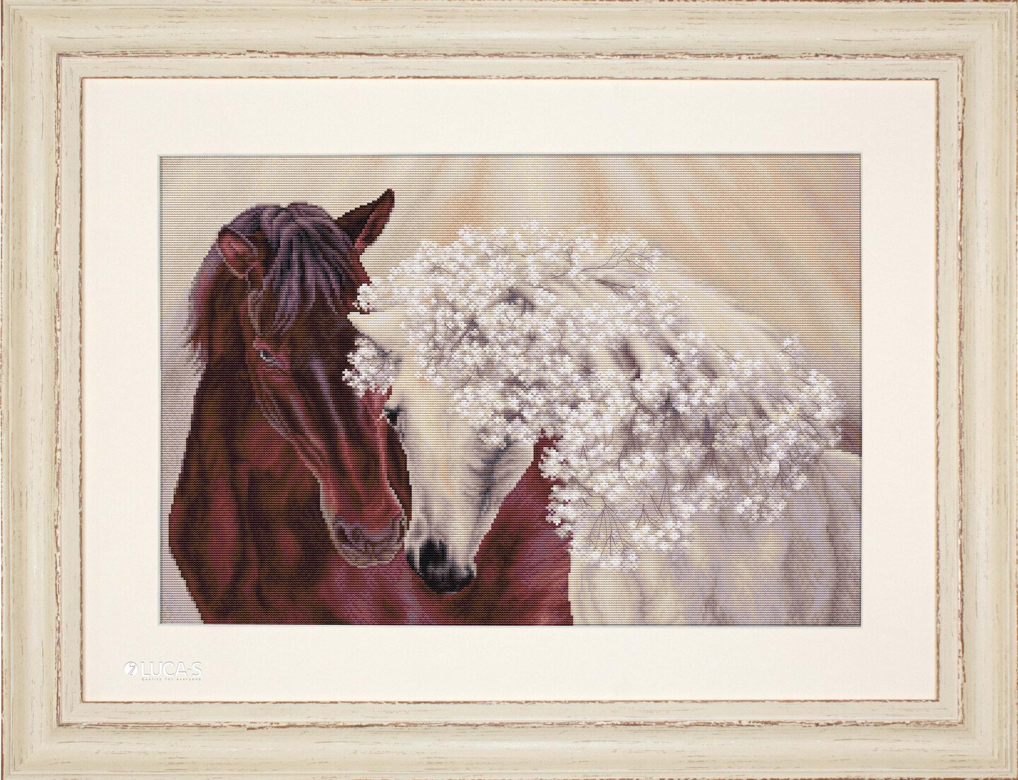 The perfect couple BU5010L Counted Cross-Stitch Kit