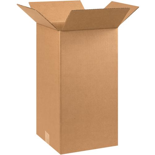 MyBoxSupply 10 x 10 x 20&#x22; Tall Corrugated Boxes, 25 Per Bundle