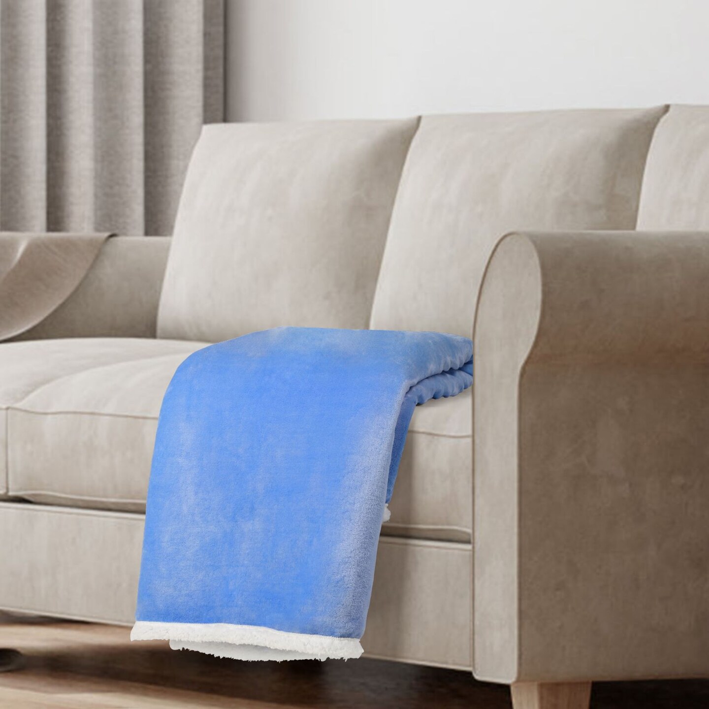 Soft Flannel Throw Blanket Fuzzy Soft Plush Blanket for Sofa