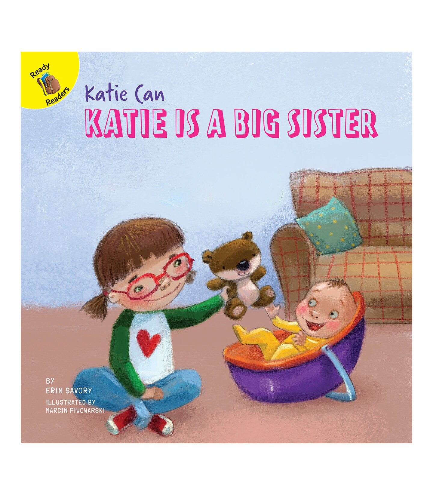 Rourke Educational Media Katie is a Big Sister&#x26;mdash;A Story About Different Abilities and Becoming an Older Sibling, Grades PreK-2 Leveled Readers, Katie Can Series (24 pgs)  Reader