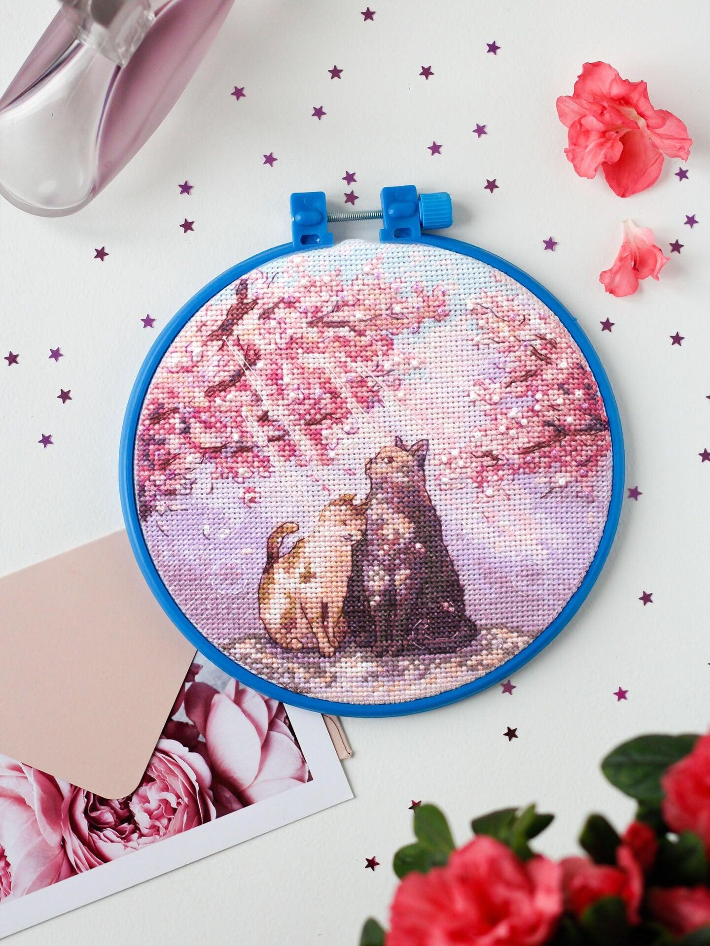Cross-stitch kit Sunbeams