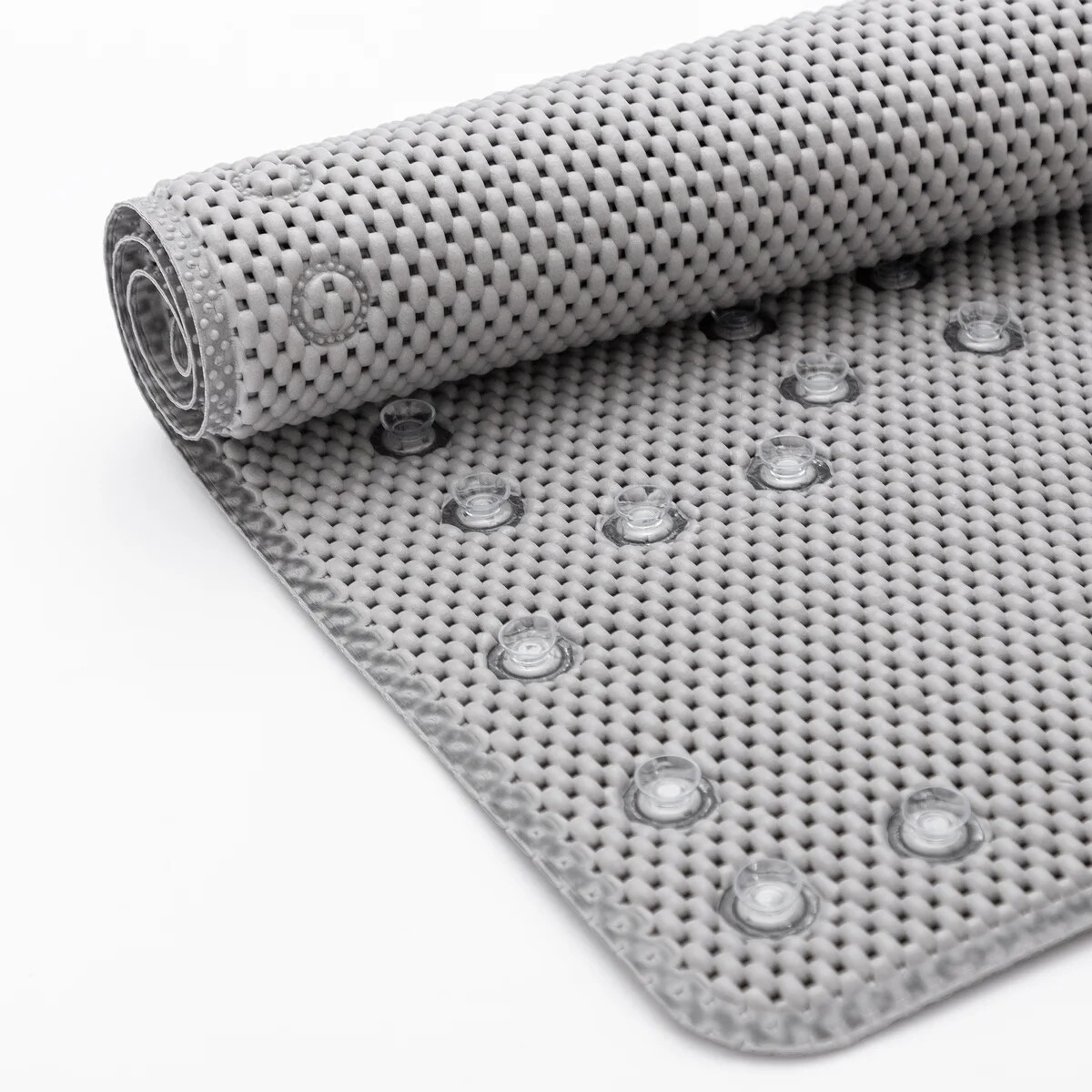 36 in. x 17 in. Non Skid Double Foam Bath Mat With 58 Suction Cups - 3 Colors