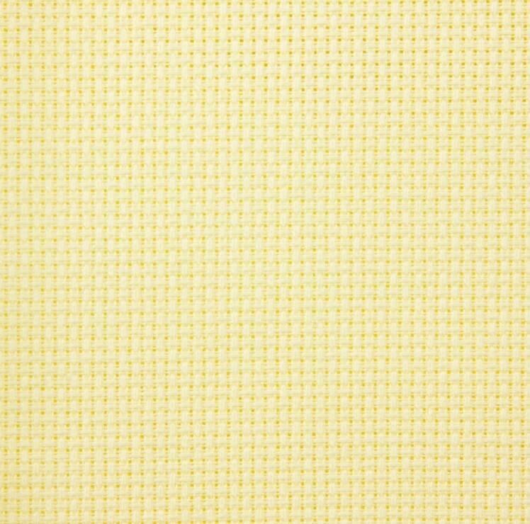 Precut Zweigart Stern-Aida Yellow