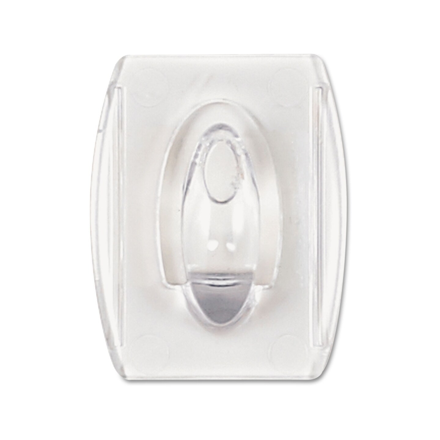 Command Clear Hooks and Strips, Plastic, Mini, 18 Hooks and 24 Strips/Pack