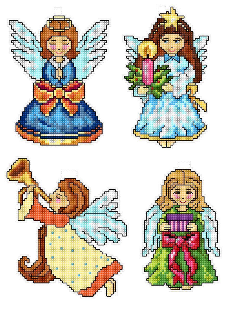 &#x22;Angels&#x22; Counted Cross-Stitch Kit