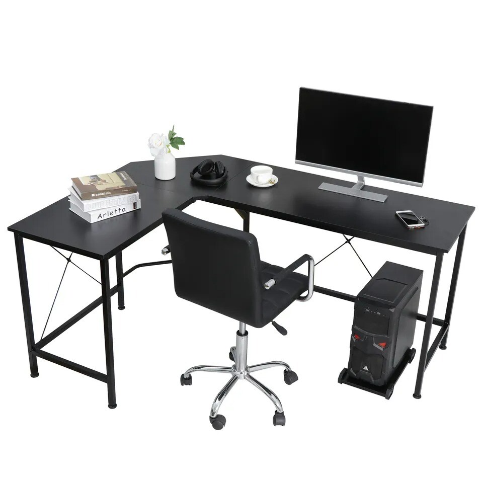 Table L-Shaped Desk Corner Workstation
