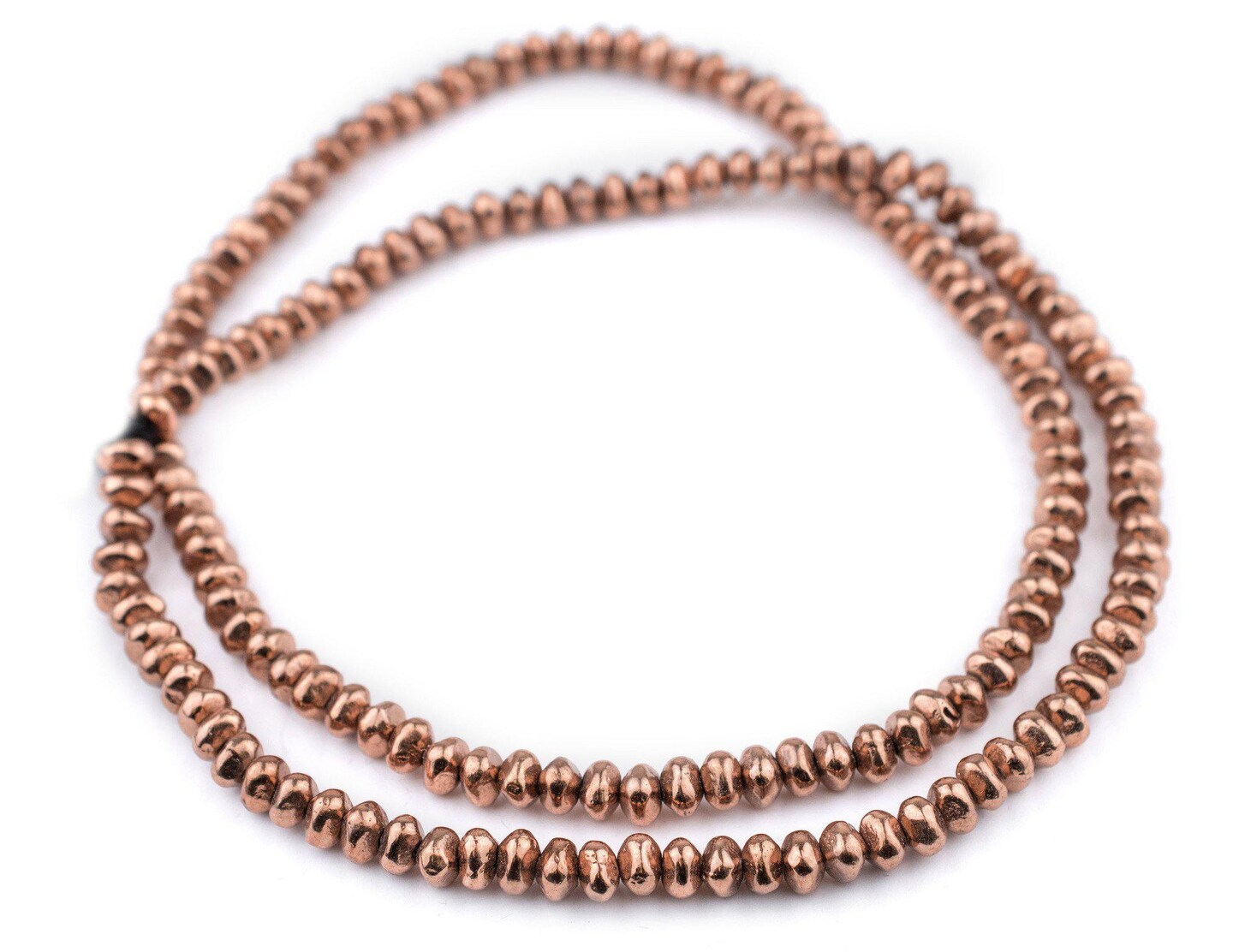 TheBeadChest Copper Nugget Beads (5x7mm)