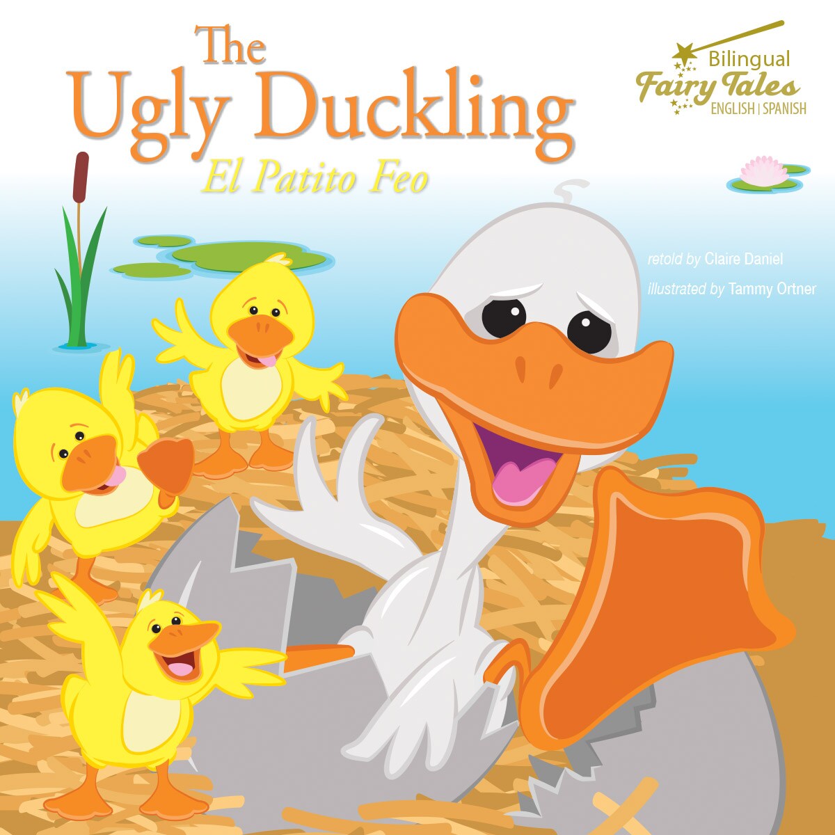 Rourke Educational Media Bilingual Fairy Tales Ugly Duckling Reader