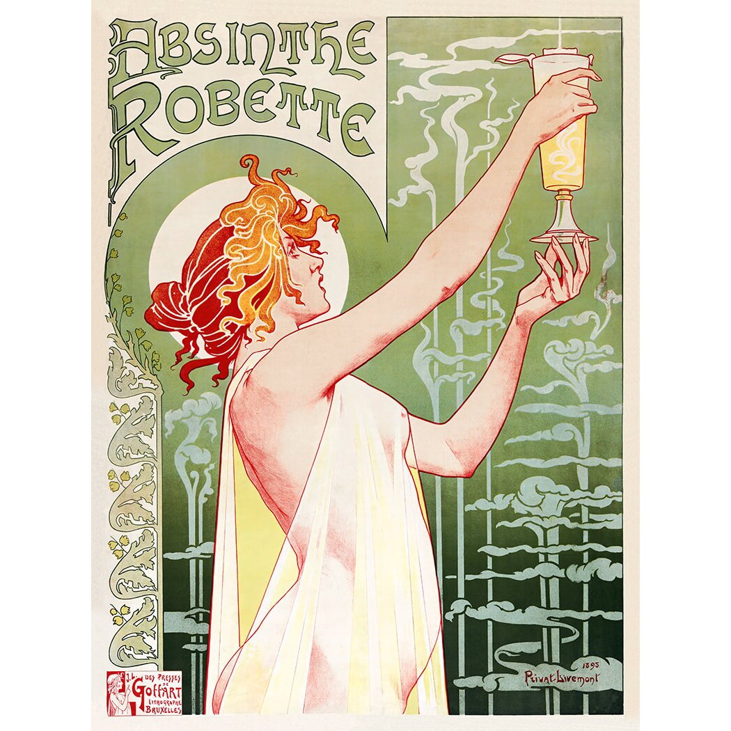 Absinthe Robette - 1895 Vintage Poster Prints | MakerPlace by Michaels