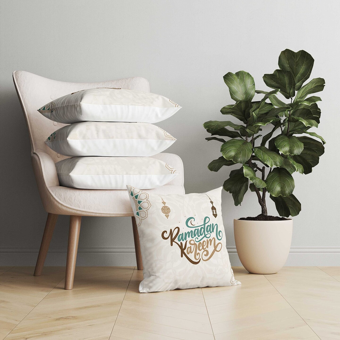 Decorations for Home - Table Runner & 4pcs Pillow Covers - Decorations for Table - Gifts - Decor