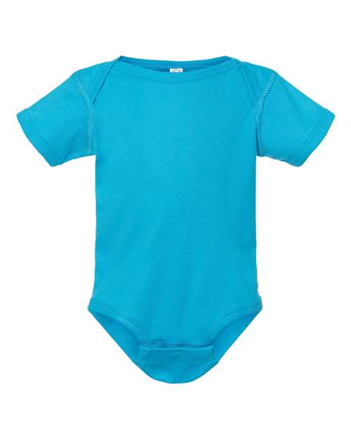 Rabbit Skins&#xAE; Infant Baby Rib Short Sleeve Bodysuit