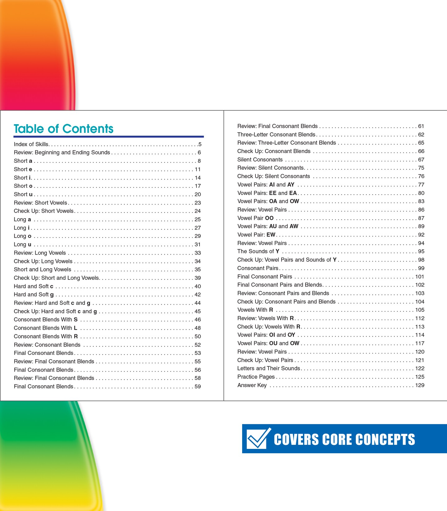 Spectrum Grade 2 Phonics Workbook, Sight Words Vocabulary, Vowels, Blends, Spelling, Grammar, and More, Language Arts Classroom or Homeschool Curriculum