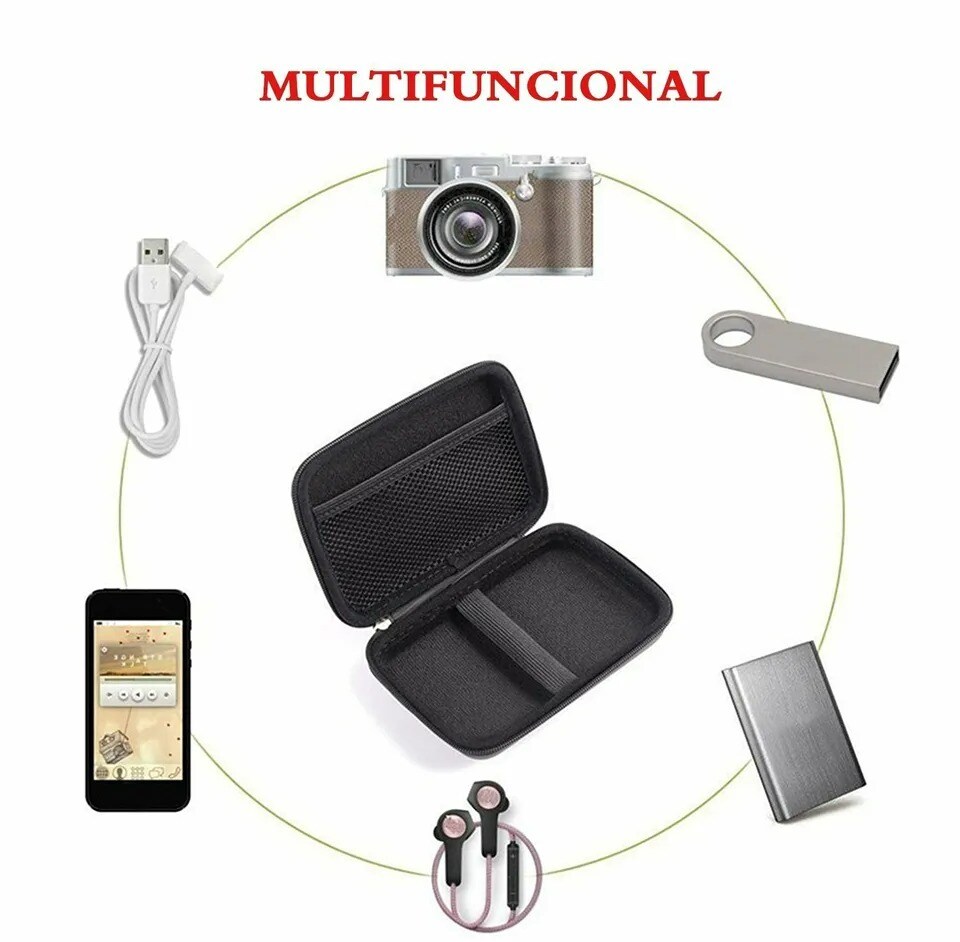 2.5" External USB Hard Drive Disk HDD Carry Case Cover Pouch