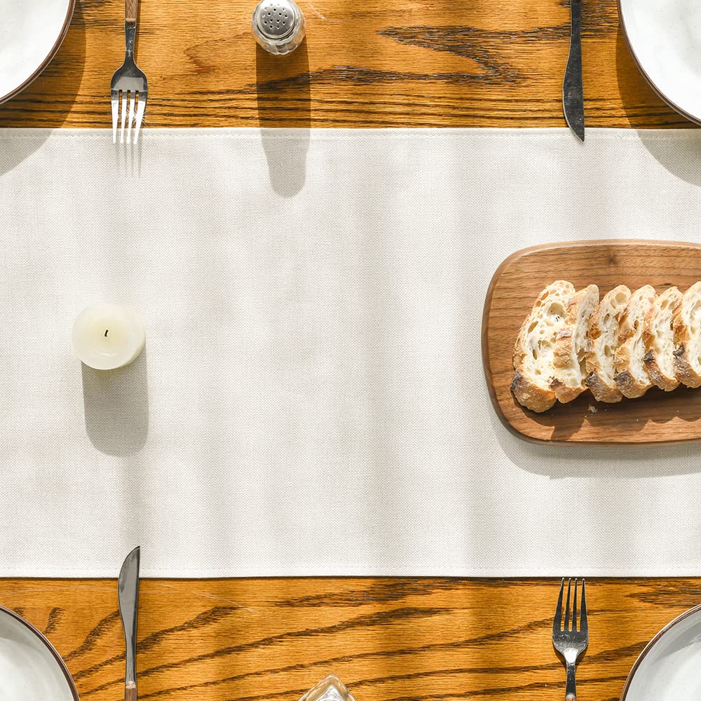 Ramadan Table Runner, Seasonal Bling Bling Moon and Star Holiday Kitchen Dining Table Runners for Home Party Decor 13 x 72 Inch