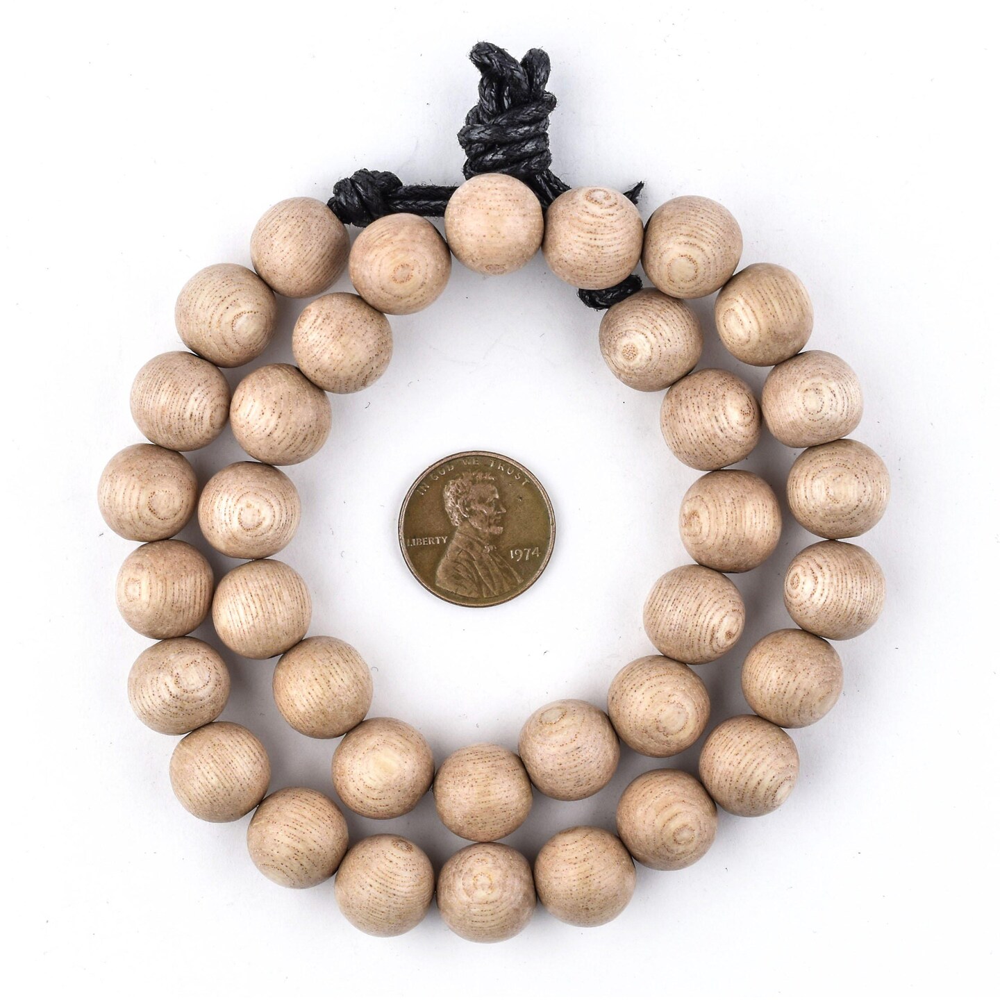 TheBeadChest Round Rosewood Beads (12mm)