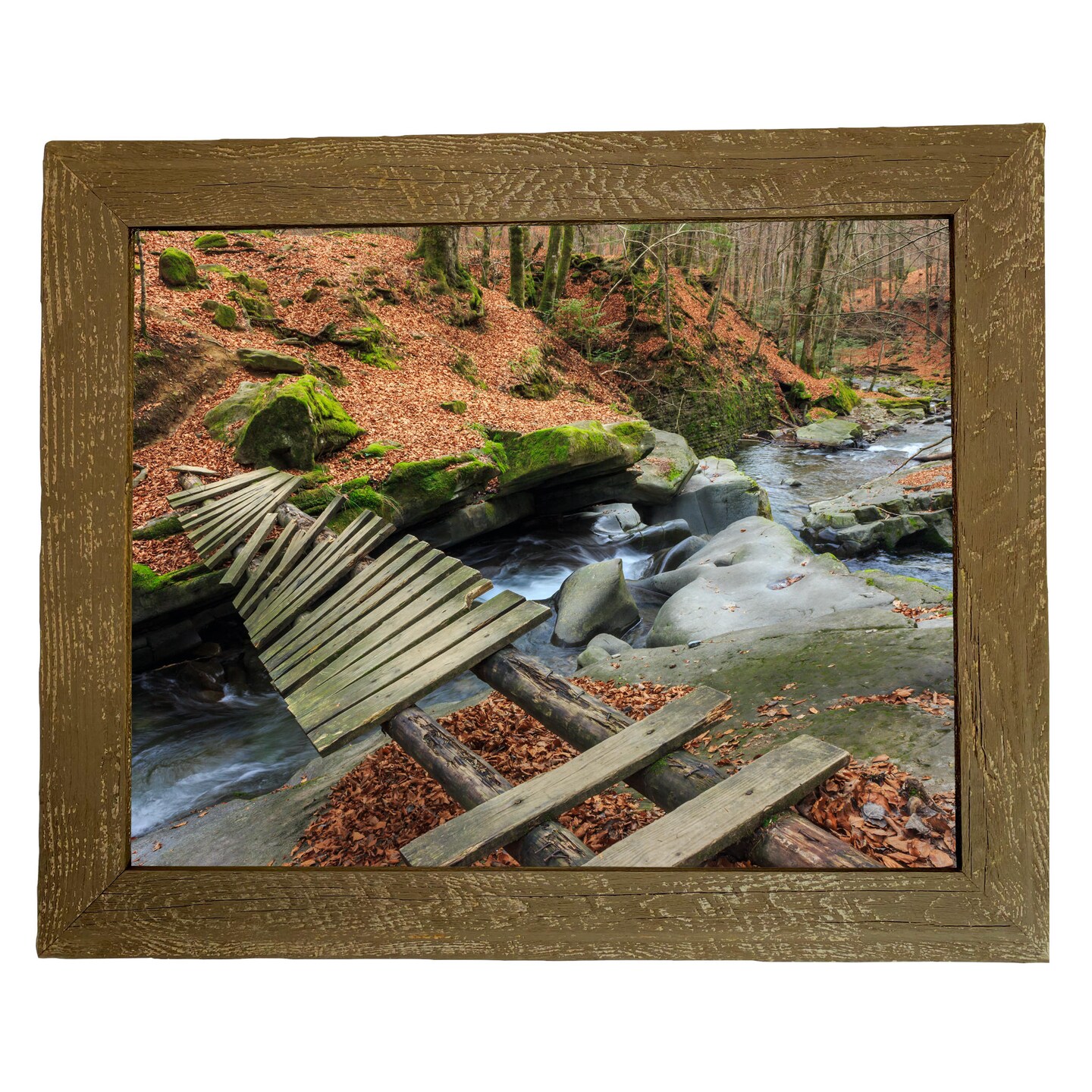 Rustic Farmhouse Standard Reclaimed Wood Picture Frame